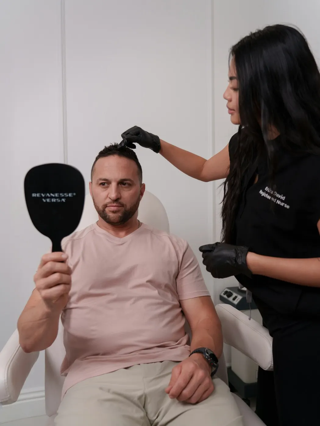 Tratamento de queda de cabelo